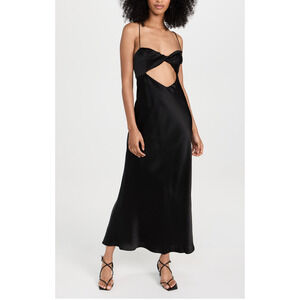 The Sei Twist Bandeau Cutout Dress Size 0